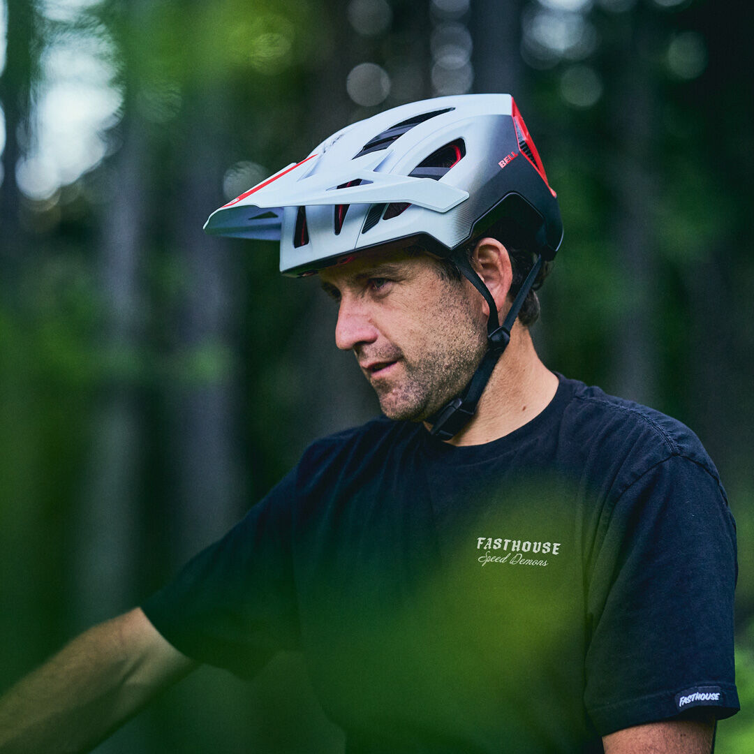 Casque VTT BELL  5FIFTY SPHERICAL GRID Blanc/Noir