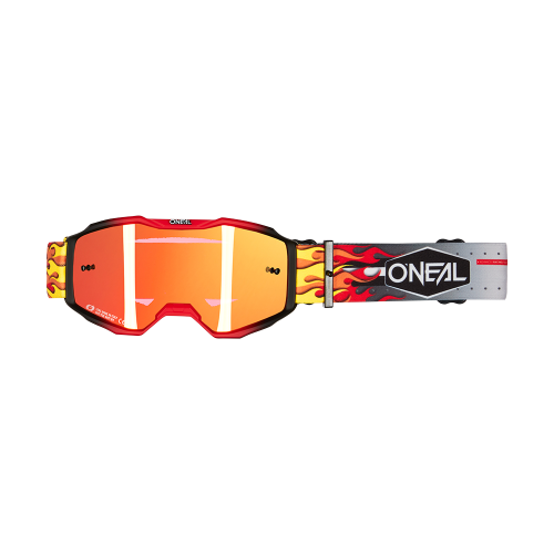 O'NEAL B-10 HR Junior Multi-Shield Goggle Radium Red