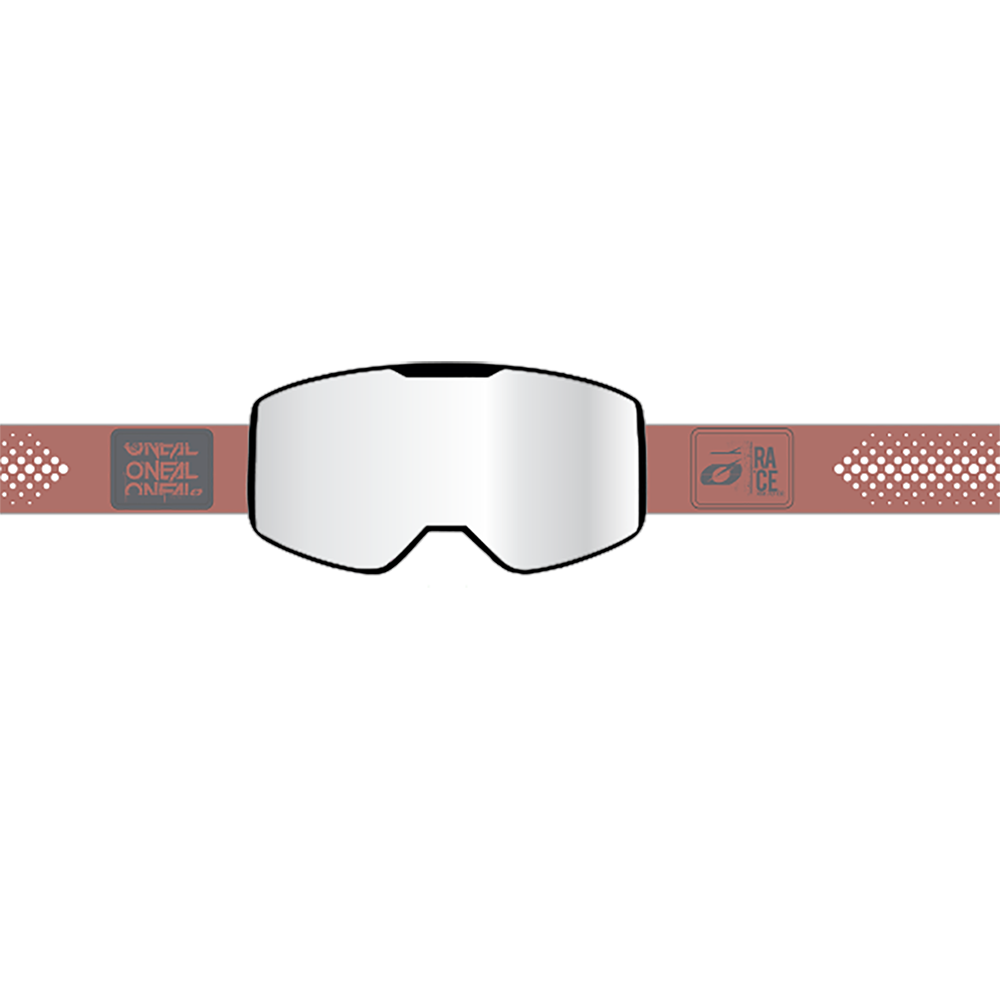 O'NEAL B-22 STATIC Goggle Red Grey Screen