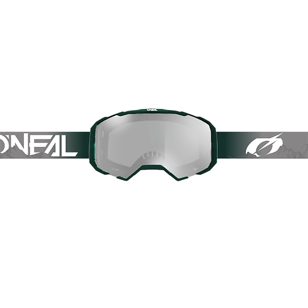 O'NEAL B-22 COVERT Grey/Green Clear Goggle