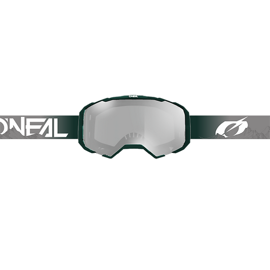 O'NEAL B-22 COVERT Grey/Green Clear Goggle