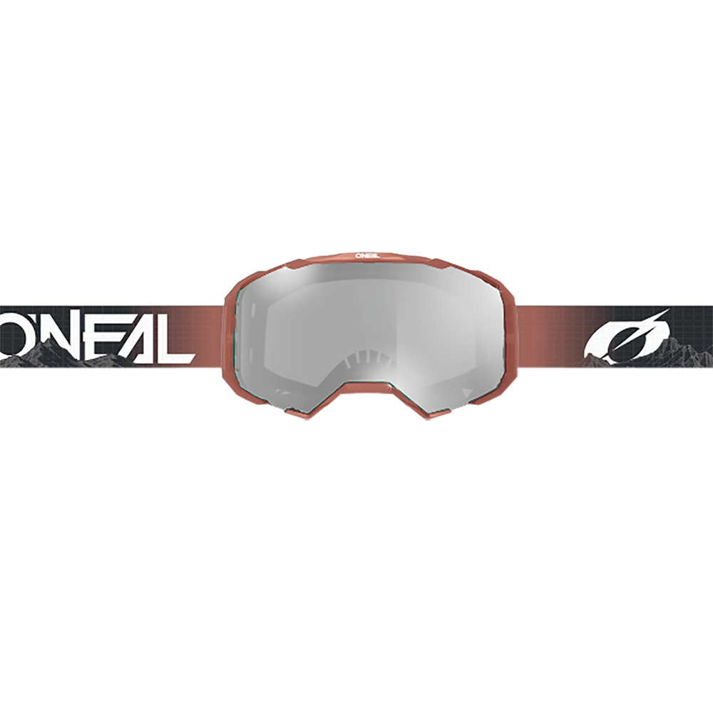 O'NEAL B-22 COVERT Mask Black/Red Clear Screen