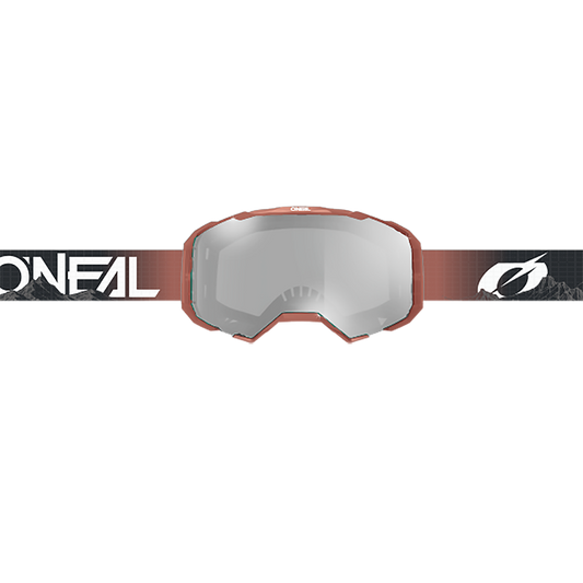 O'NEAL B-22 COVERT Mask Black/Red Clear Screen