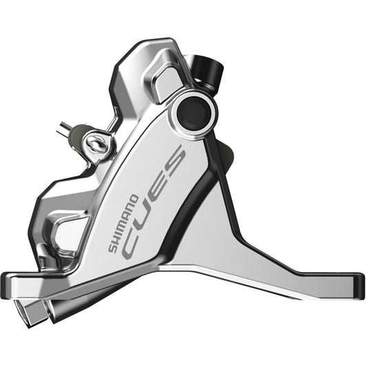 SHIMANO CUES BR-U6030 Hydraulic Front Brake Caliper Flat Mount - Polish Silver Edition