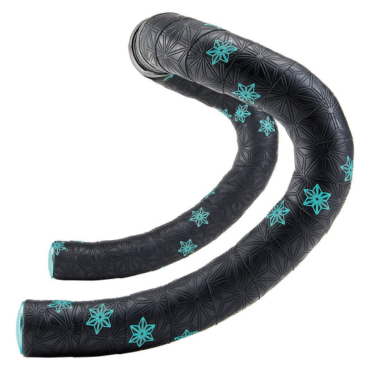 Bar tape SUPACAZ SUPER STICKY KUSH GALAXY Black/Sky Blue