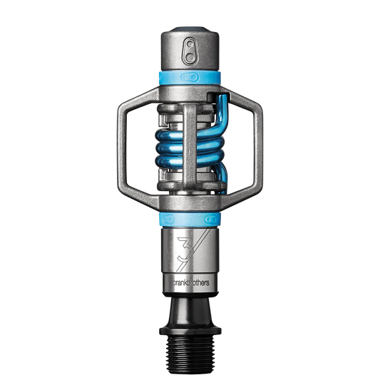 CRANKBROTHERS EGG BEATER 3 pedals Silver/Blue