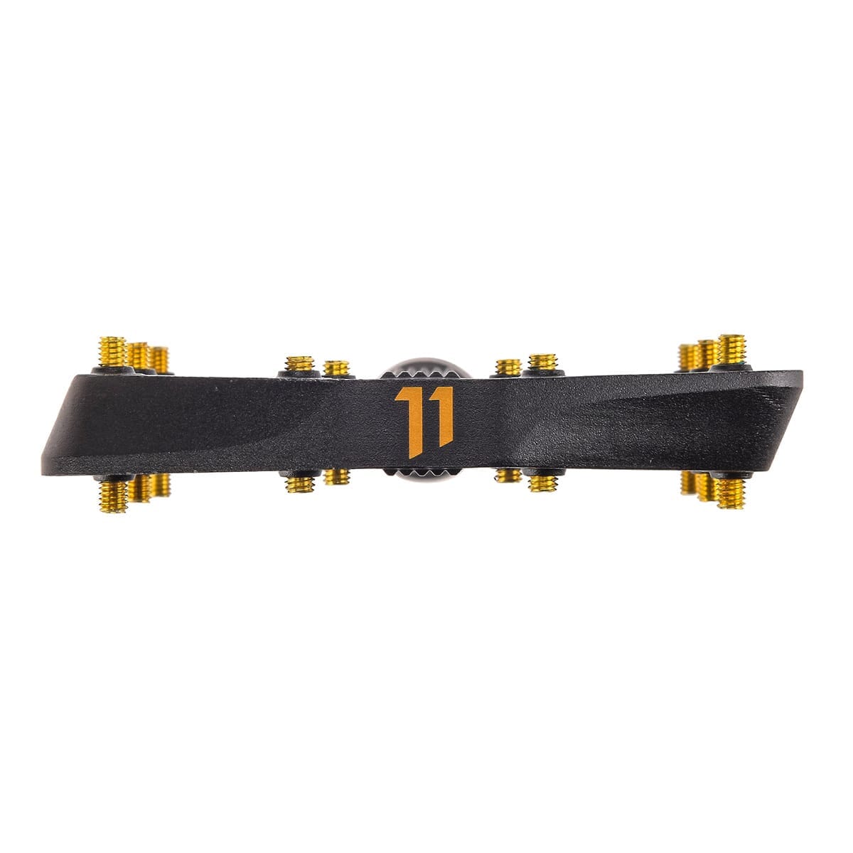 CRANKBROTHERS STAMP 11 Small Flat Pedals Black/Gold – Probikeshop