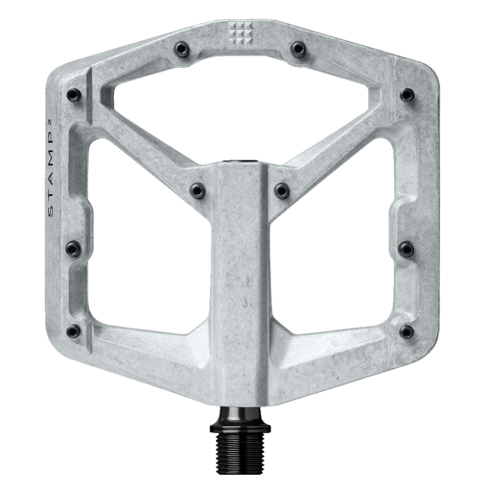 Flat pedals CRANKBROTHERS STAMP 2 Large Silver