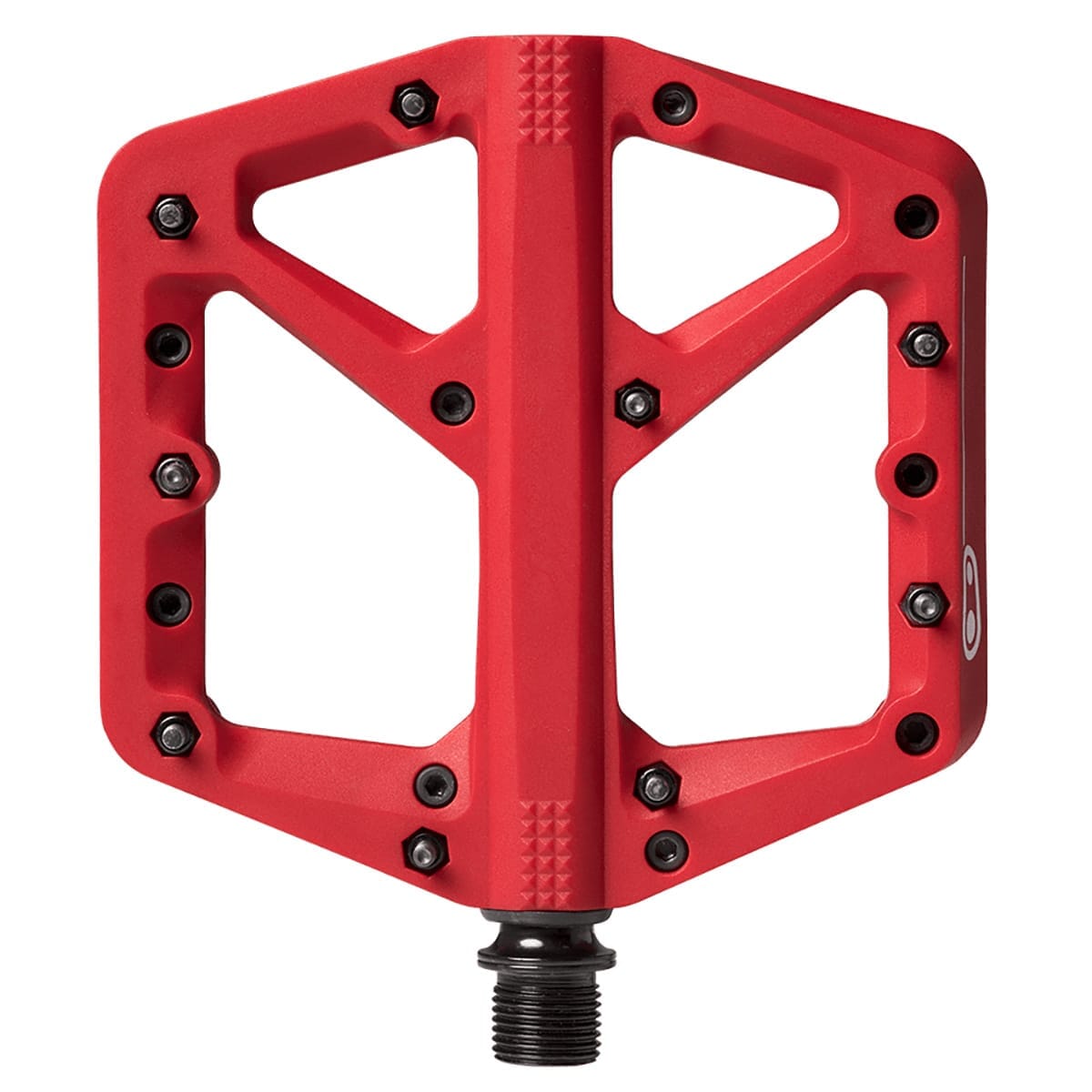 Flat pedals CRANKBROTHERS STAMP 1 Small Red