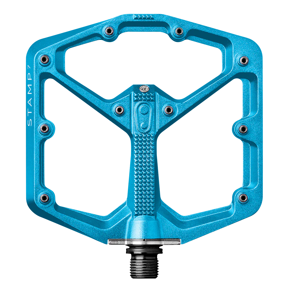 Flat pedals CRANKBROTHERS STAMP 7 Large Blue