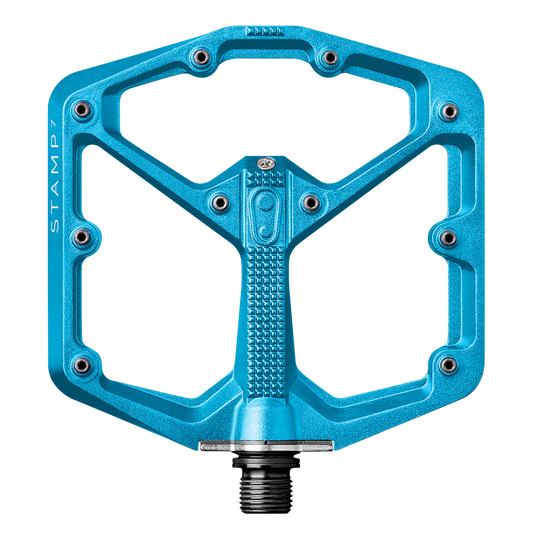 Flat pedals CRANKBROTHERS STAMP 7 Large Blue