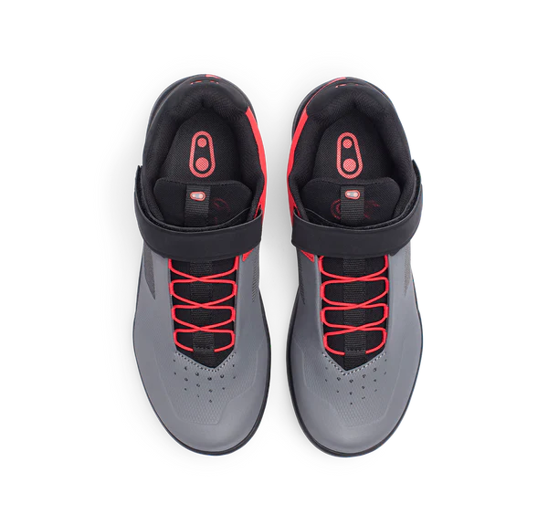 Shoes MTB CRANKBROTHERS STAMP SPEEDLACE Grey/Red