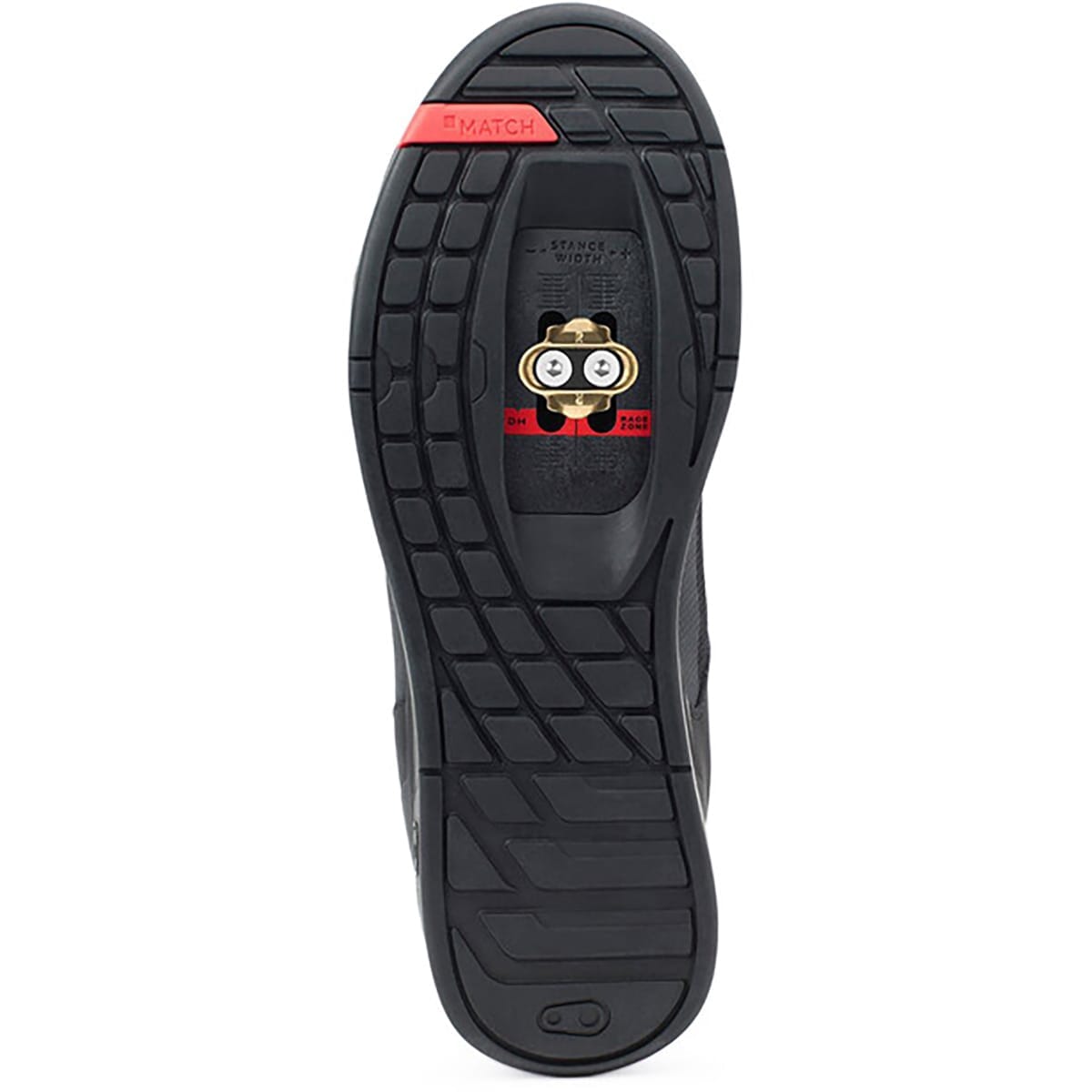 Chaussures VTT CRANKBROTHERS MALLET LACE Noir/Rouge