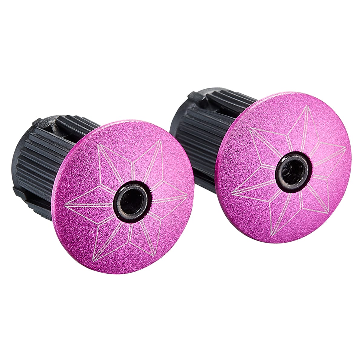 Bar tape SUPACAZ SUPER STICKY KUSH STAR FADE Black/Rose