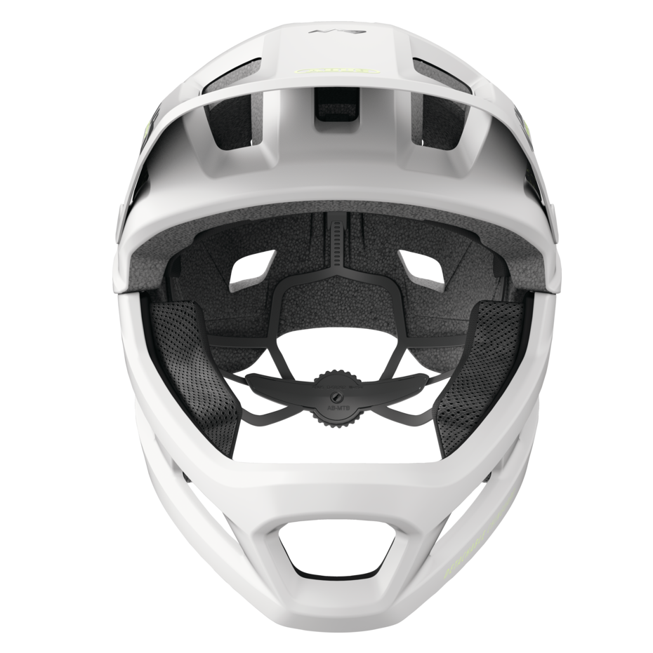 ABUS YOUDROP FF Junior MTB Helmet Lemon White