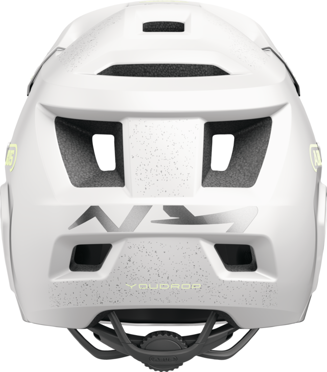 ABUS YOUDROP FF Junior MTB Helmet Lemon White