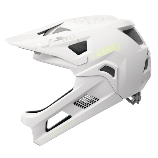 ABUS YOUDROP FF Junior MTB Helmet Lemon White