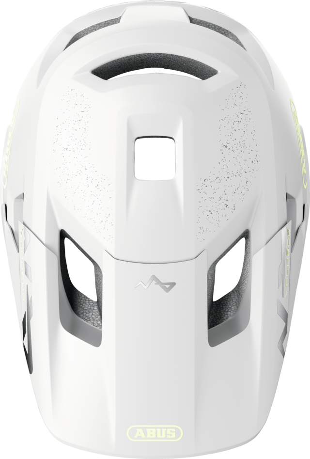 ABUS YOUDROP FF Junior MTB Helmet Lemon White