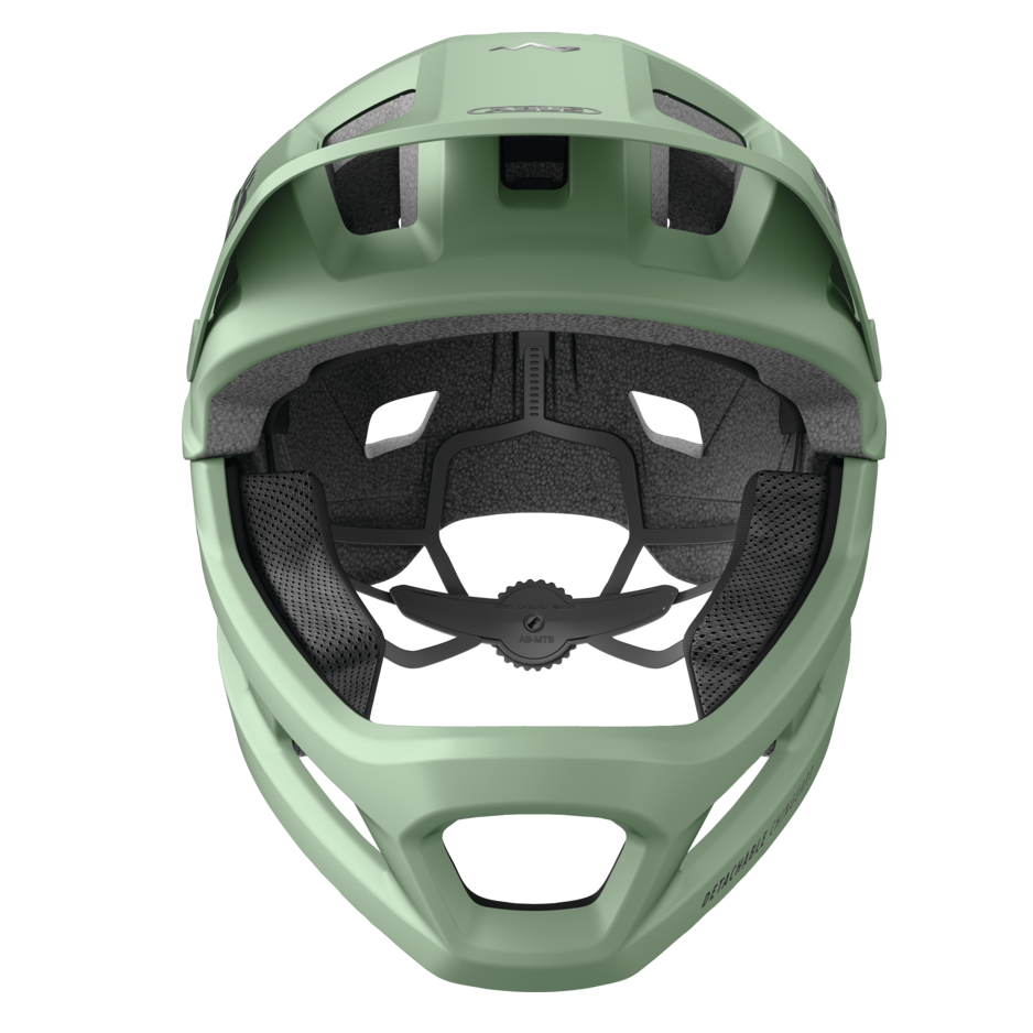 ABUS YOUDROP FF Junior MTB Helmet Mist Green