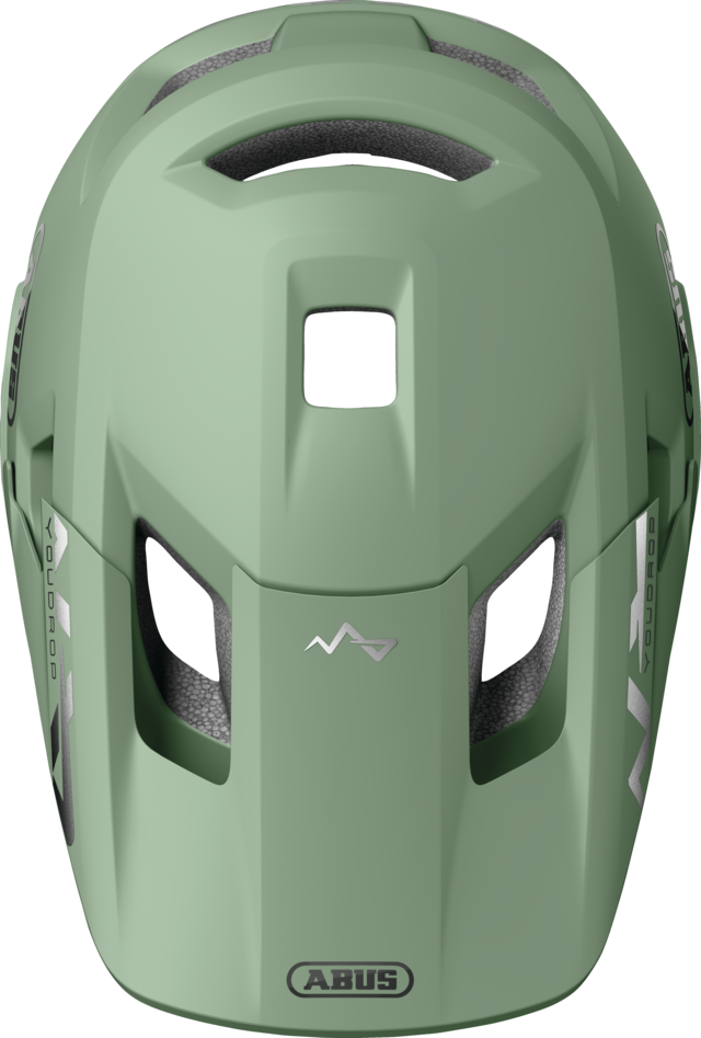 ABUS YOUDROP FF Junior MTB Helmet Mist Green
