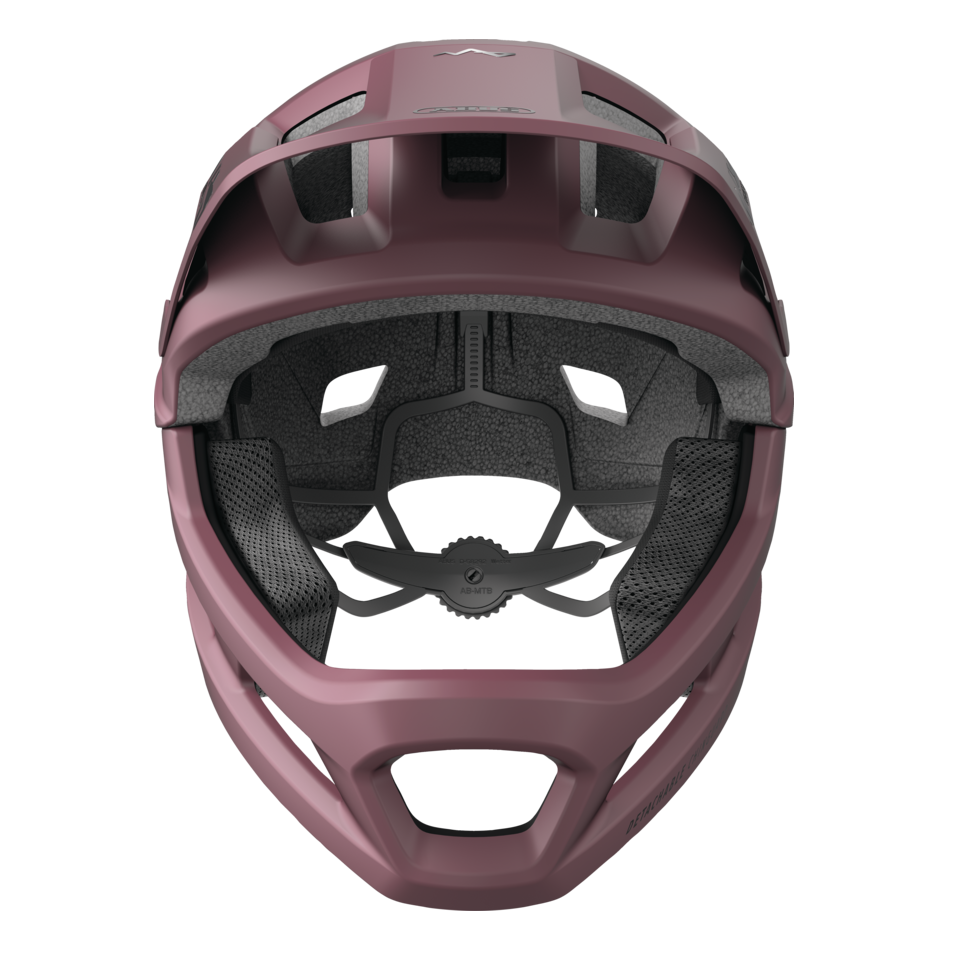 ABUS YOUDROP FF Junior MTB Helmet Blush Red
