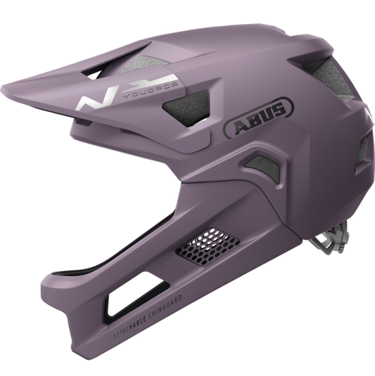 ABUS YOUDROP FF Junior Salt Violet MTB Helmet