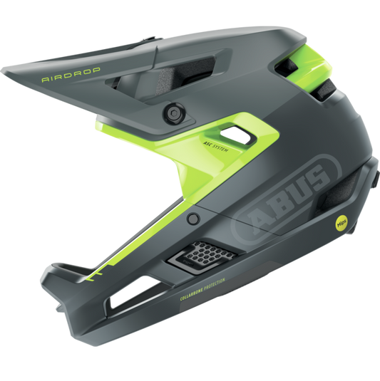 ABUS AIRDROP MIPS MTB Helmet Grey/Yellow