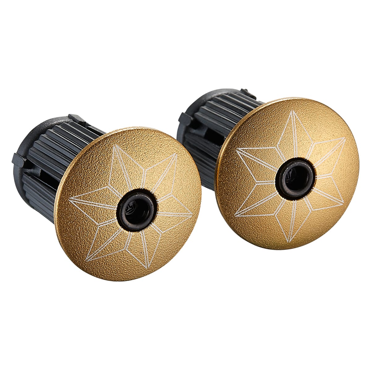 Bar tape SUPACAZ SUPER STICKY KUSH STAR FADE Black/Gold