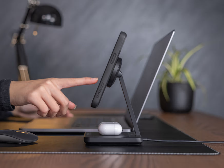 QUADLOCK dual desktop induction charger