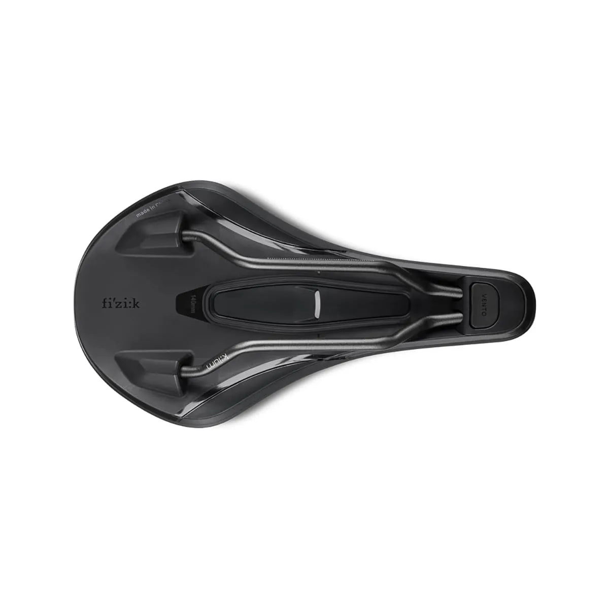 Saddle FIZIK VENTO ARGO X3 150 mm Kium Rails Black