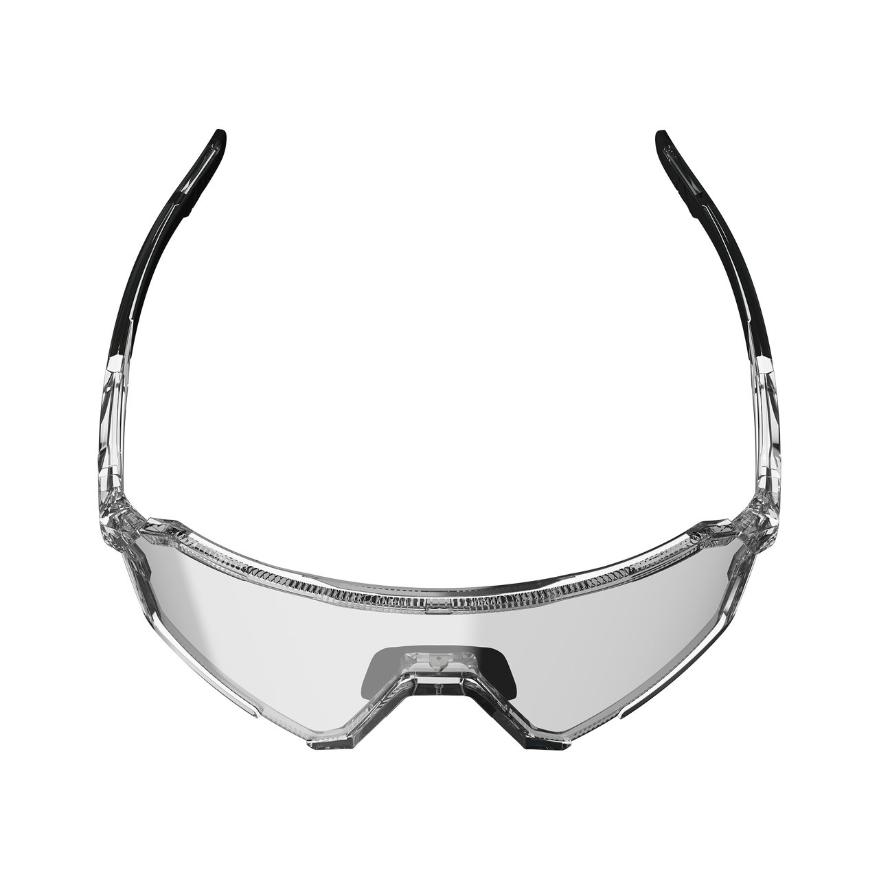 LEATT RIDEVIZ PRO LARGE Transparent Glasses Iriz Silver