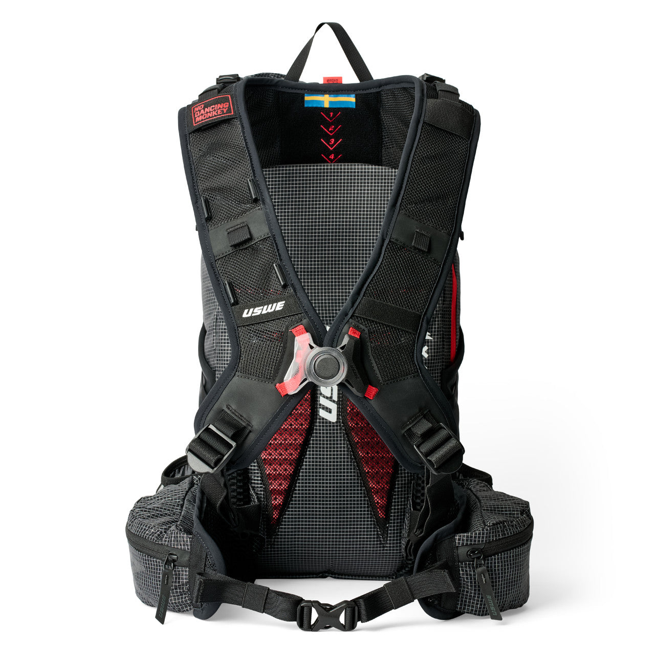 USWE ROLLTOP DAYPACK 30L Backpack Black