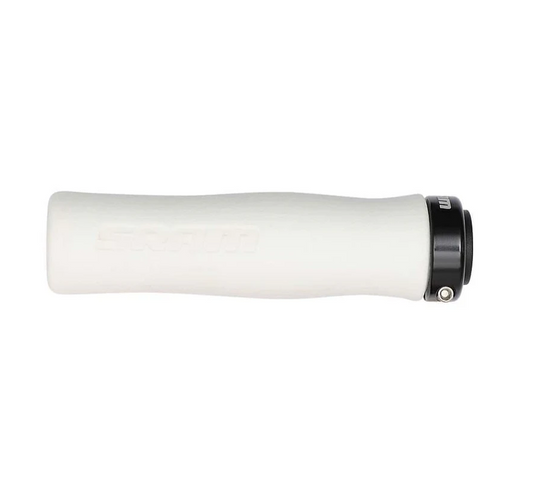 SRAM FOAM CONTOUR Lock-On 129mm White Grips