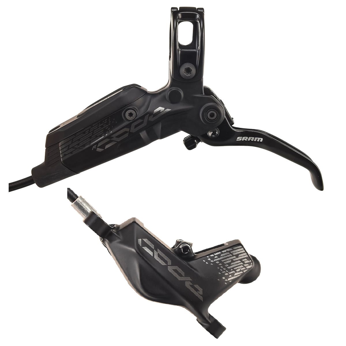 Pair of SRAM CODE R Metal Discless Brakes Black