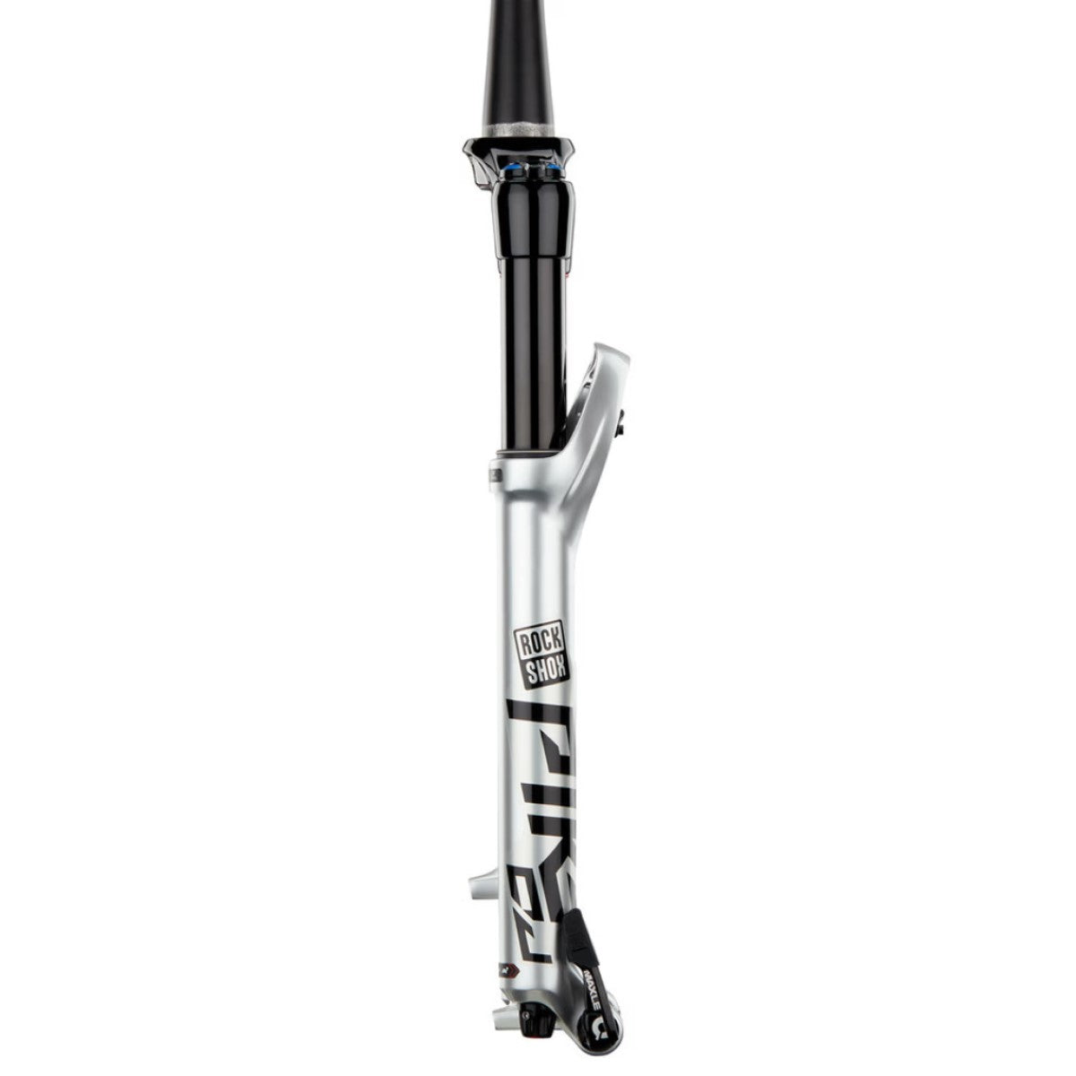 ROCKSHOX PIKE DJ 26 CHARGER SoloAir Conical Fork Axle 15x100 mm Silver