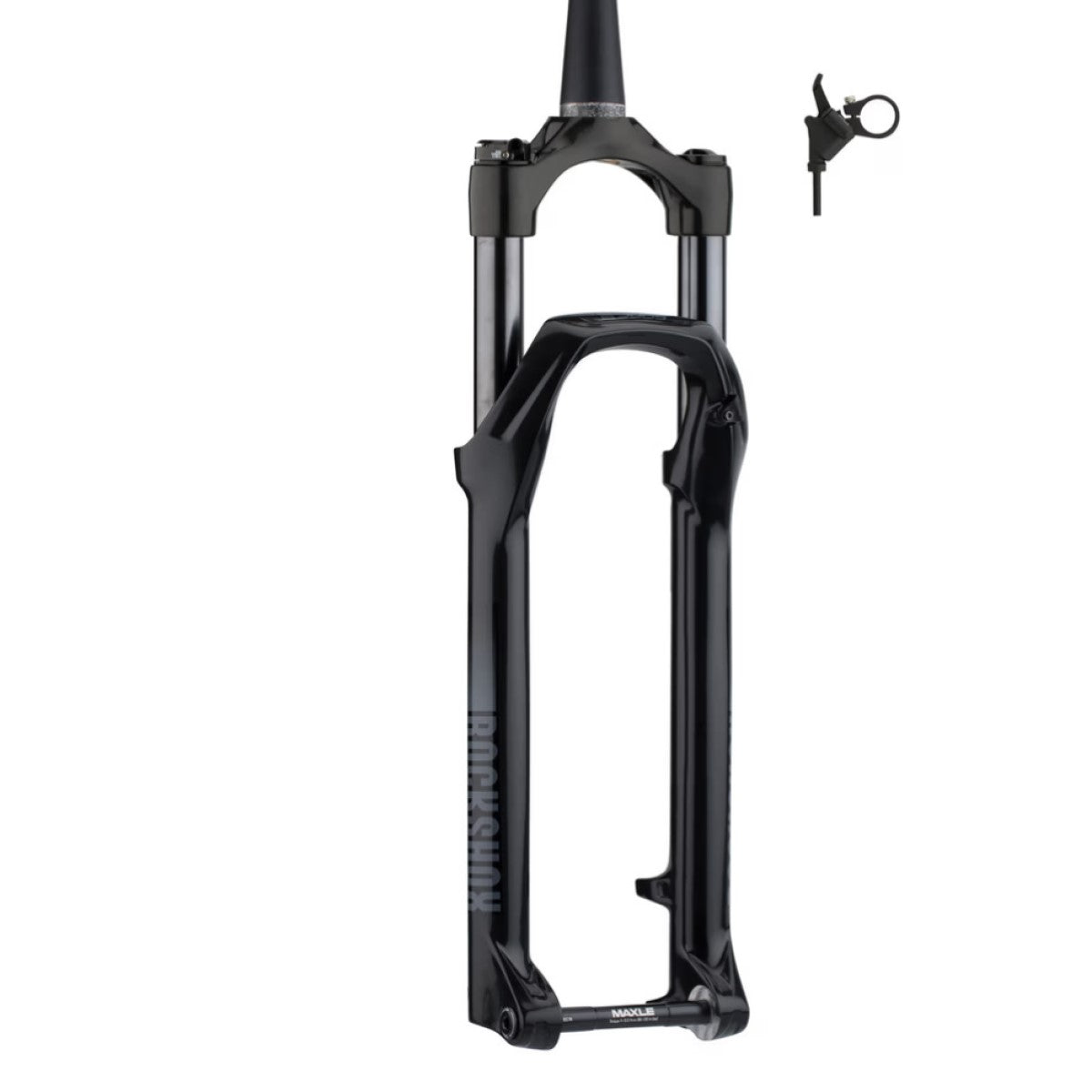 ROCKSHOX JUDY SILVER TK REMOTE 27.5 SoloAir Conical Fork Axle 15x110 mm Boost Black