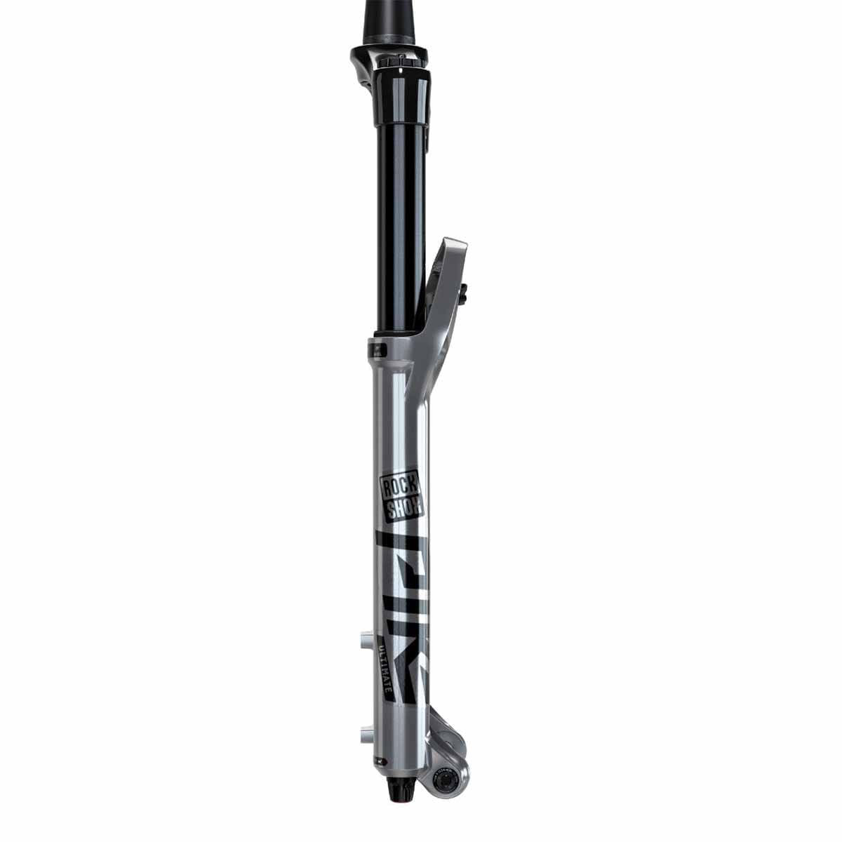 Fourche ROCKSHOX PIKE ULTIMATE CHARGER 2.1 RC2 27,5 DebonAir Conique Axe 15 mm Boost Argent 2021 00.4020.56