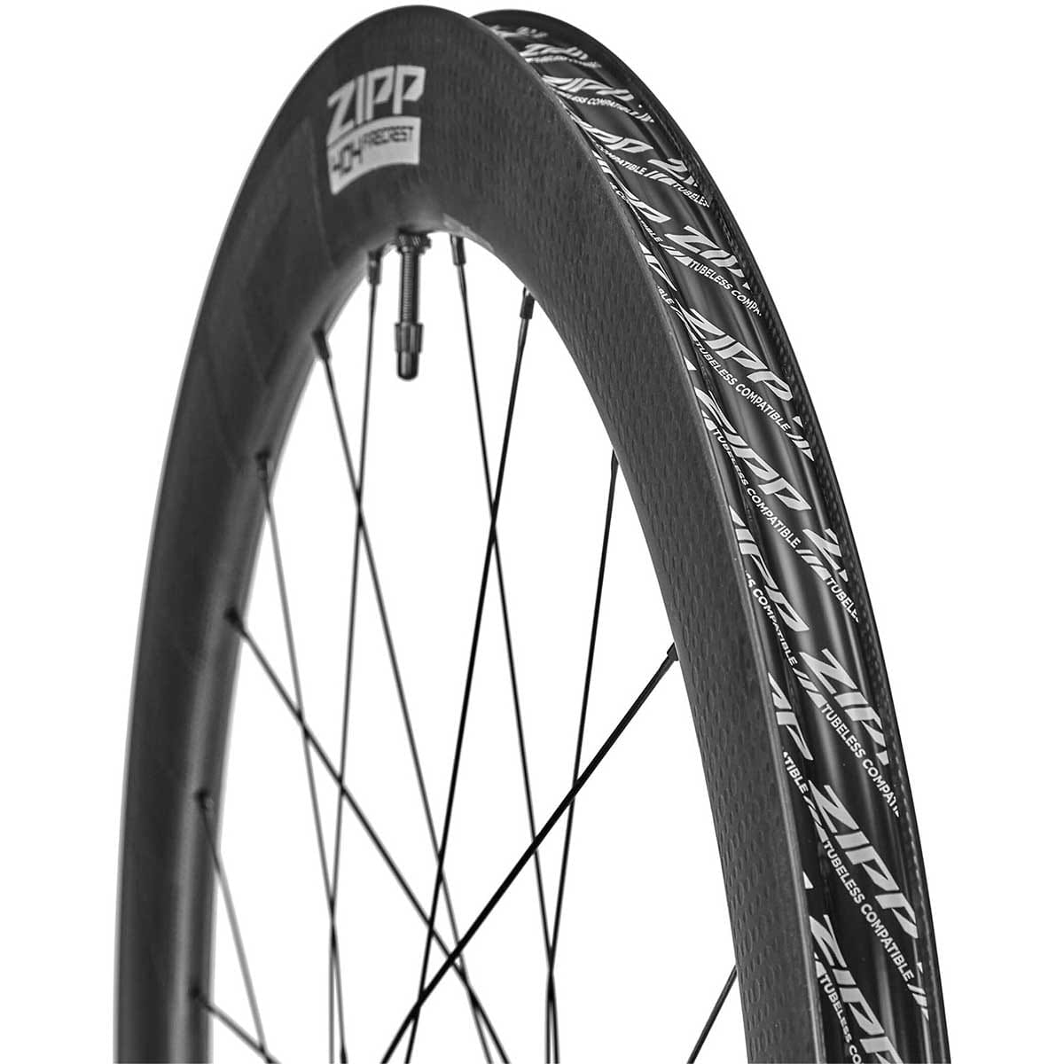 Roue Arrière ZIPP 404 DISC à Pneus Tubeless (Center Lock)