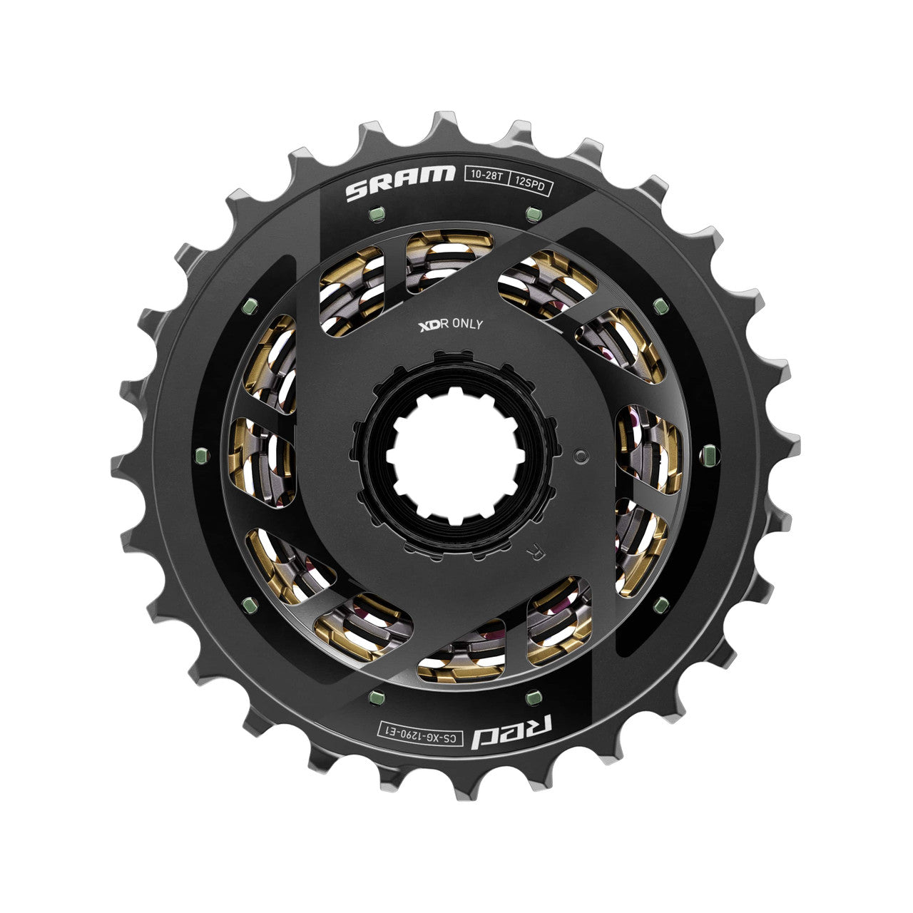 Cassette 12 Speed SRAM RED XG-1290 E1 Rainbow