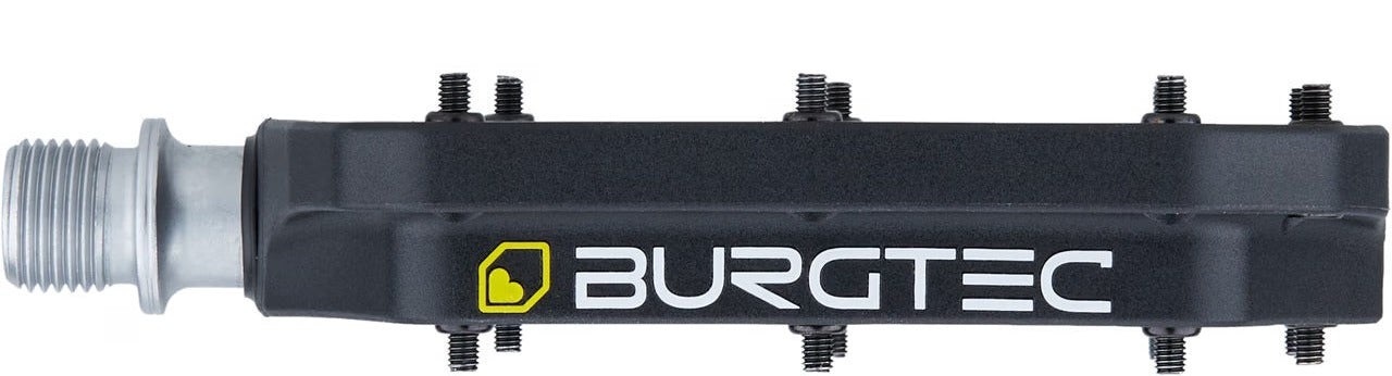 BURGTEC MK4 Composite Flat Pedals Black