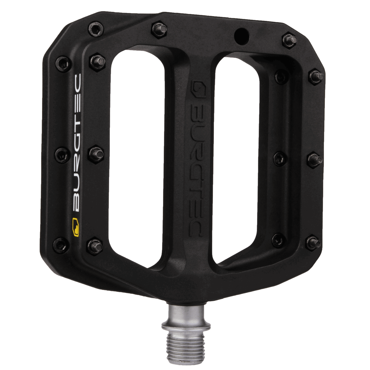 BURGTEC MK4 Composite Flat Pedals Black