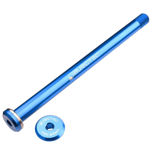 Axe de Roue Arrière BURGTEC 168,5 mm pour Cadres Santa Cruz Bleu