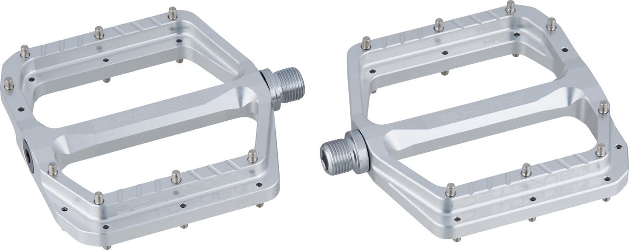 BURGTEC PENTHOUSE FLAT MK5 Silver flat pedals