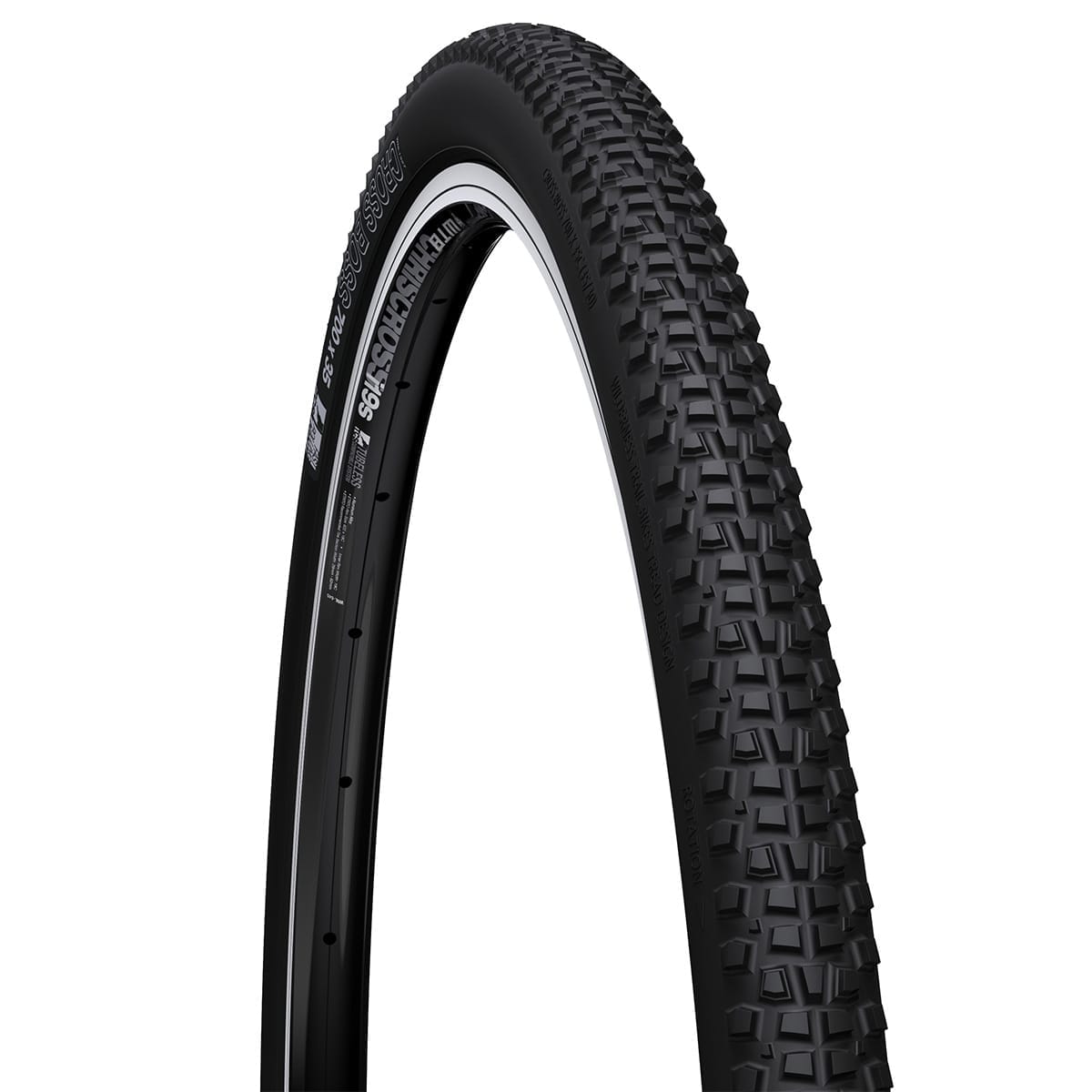 Pneu WTB CROSS BOSS TCS Light 700x35c Tubeless Ready  Noir