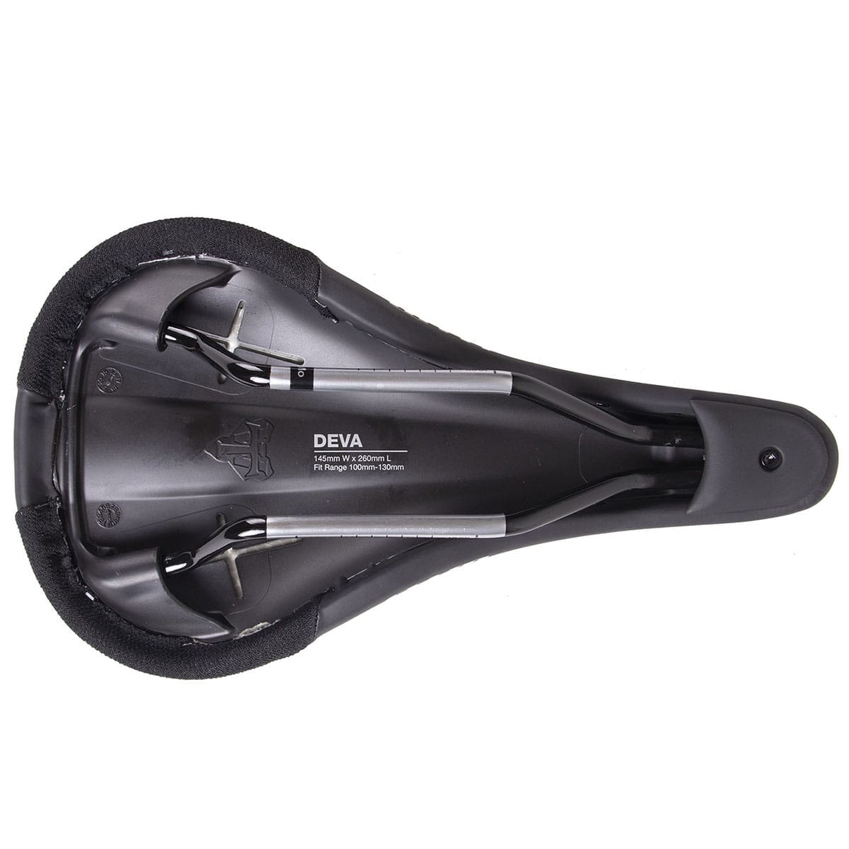 Selle WTB DEVA 145 mm Rails Chromoly Noir