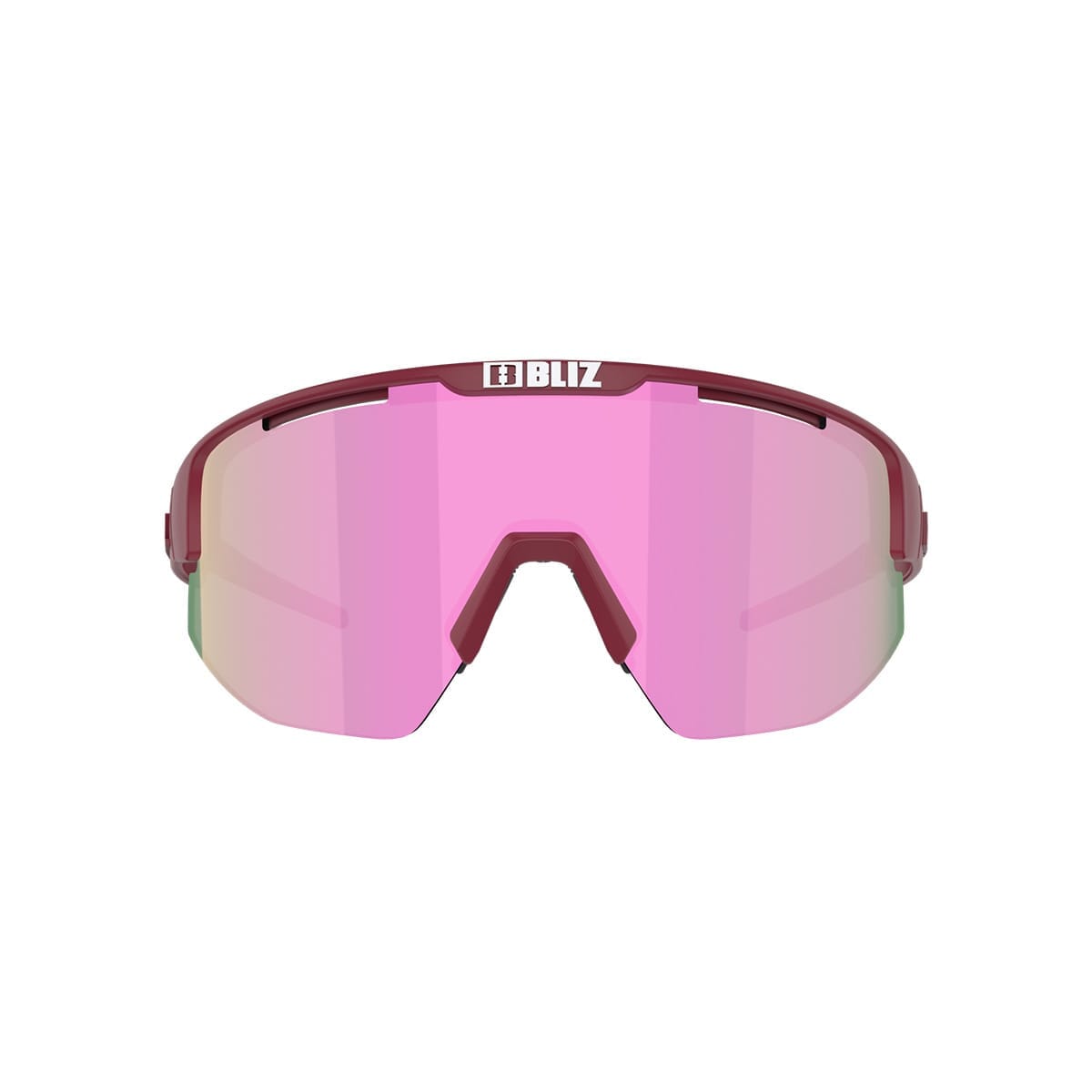 Lunettes BLIZ MATRIX SMALL Bordeaux Ecran Rose Iridium