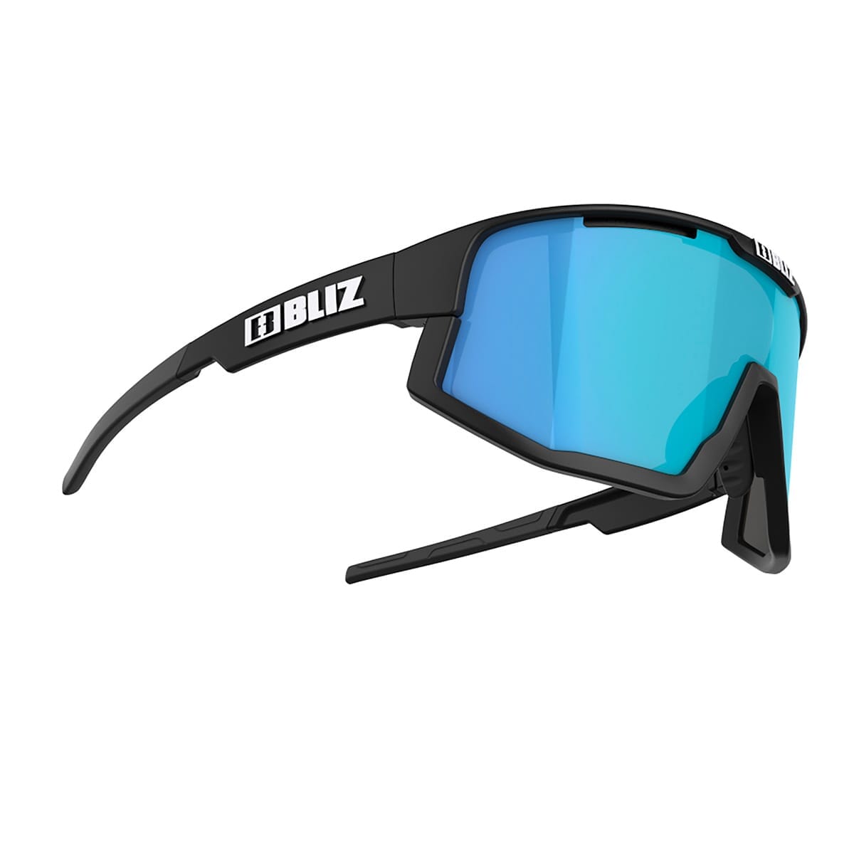 Lunettes BLIZ FUSION Noir Ecran Bleu Iridium