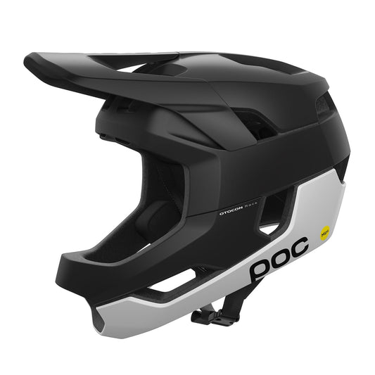 POC OTOCON RACE MIPS MTB Helmet Black/White Matt