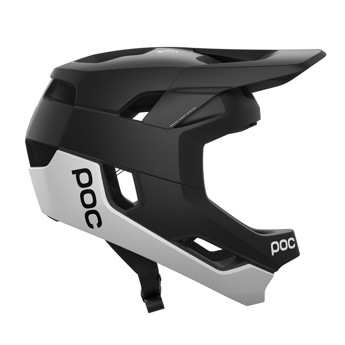 Headset MTB POC OTOCON RACE MIPS Black/White Matt