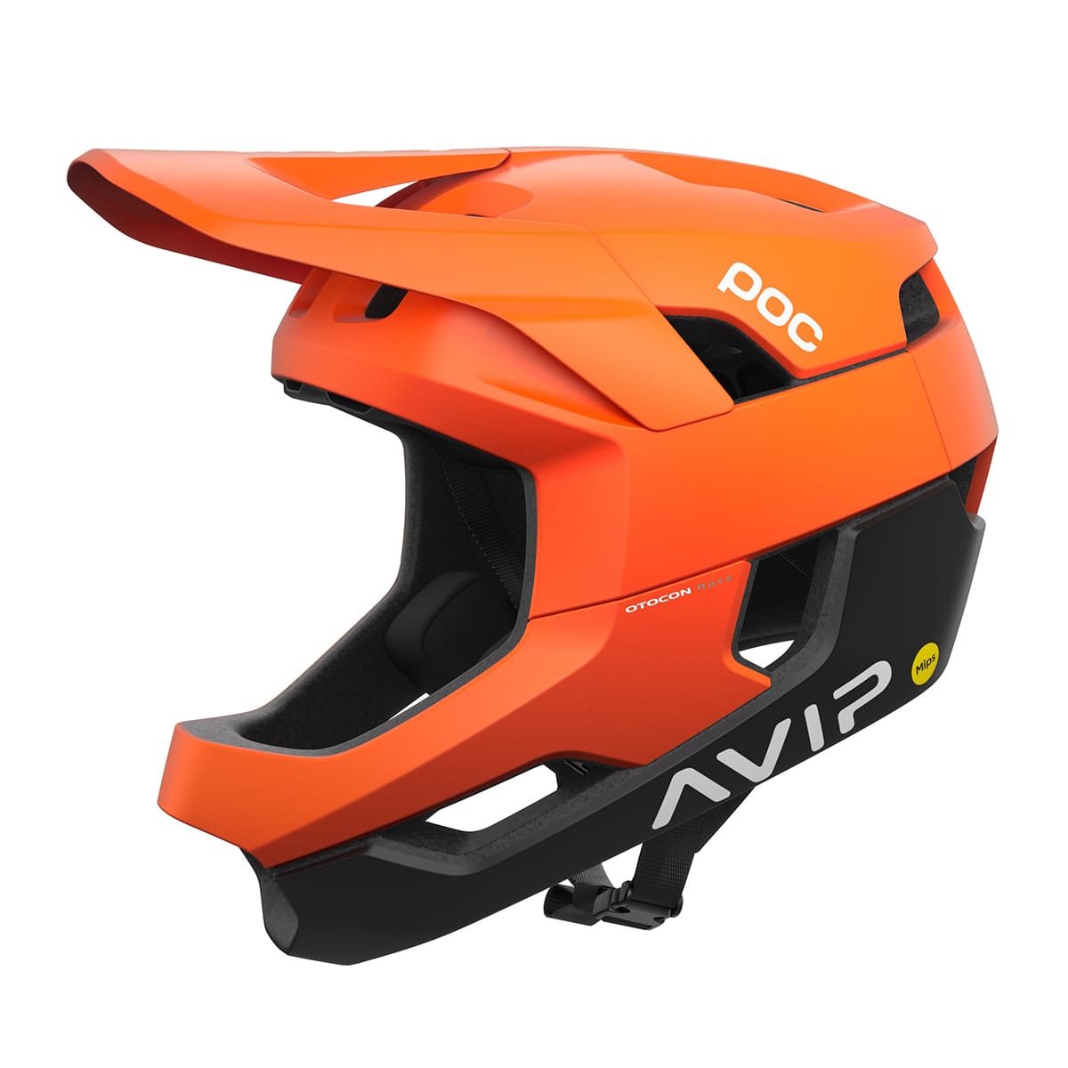 Headset MTB POC OTOCON RACE MIPS Orange/Black Matt